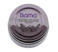 Bama Schuhcreme, Pflegecreme im Glastiegel für Glattleder, optimale Pflege für Lederschuhe, Kaffeebraun, 50 ml