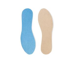 Bama Standard FRESH’INS Ultradünne Schuheinlagen 6 Paar - Feuchtigkeitsabsorbierende, duftende Anti-Rutsch-Einlagen - EUR 42/43
