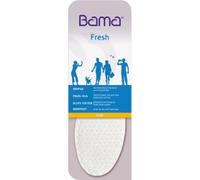 Bama SUNColor Barfuß-Sohle, Unisex Einlegesohle, Weiß, Made in Germany 46