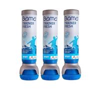 Bama Trainer Fresh Schuh Deo Set (3 x 100ml) - hygienische, antibakterielle Frische, transparentes Schuhspray für Sport-, Arbeits- und Freizeitschuhe