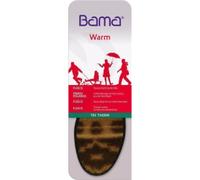 Bama Tri-Therm Einlegesohle braun, Größe 37, 1 Paar