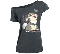 Bambi Klopfer T-Shirt grau meliert in M