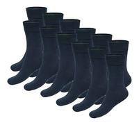 BAMBOO BASICS Bamboo basics Unisex Socken, 12er Pack - BEAU Anklet Socks, Kurzsocken, einfarbig (TB_BEAU-12P) 35-40 Blau