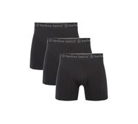 Bamboo Basics - Herren Bambus Boxershorts - Rico - 3er-Pack - Atmungsaktive Unterwäsche - Schwarz - XXL