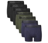 Bamboo Basics Herren Boxer Shorts, 7er Pack - RICO7P, atmungsaktiv, Single Jersey