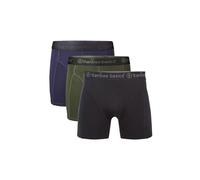 Bamboo basics Herren Boxer Shorts RICO, 3er Pack - atmungsaktiv, Single Jersey Schwarz/Grün/Blau M
