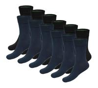 Kurzsocken BAMBOO BASICS "Socken 12er Pack", Herren, Gr. 41-46, schwarz (schwarz, blau), Obermaterial: 70% Viskose CV. 25% Polyamid PA. 5% Elasthan EL., Socken (22243768-41) schwarz, blau