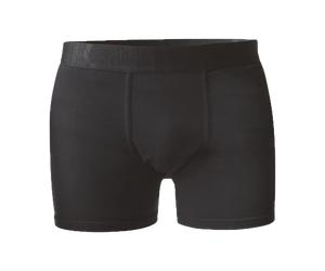 Bambu Boxer Unterhose - Lange Beine Schwarz - S