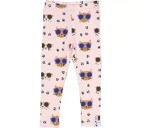 Bambus Kinder Leggings Pink Cool Cats Geggamoja Größe: 50/56