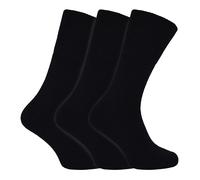 THMO Thermo Socken Bambus für Winter Herren und Damen | Warm Schwarz Thermosocken (43-45, Schwarz)