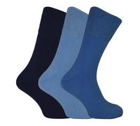 THMO Thermo Socken Bambus für Winter Herren und Damen | Warm Schwarz Thermosocken (37-42, Blau)