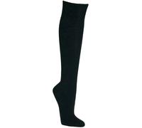 Bambus-Viskose Kniestrümpfe schwarz, Gr. 35-38, extra Soft