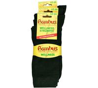 Bambus Wellness-Socken 43-46 Anthrazit 3 Paar