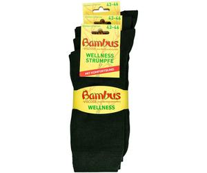 Bambus Wellness-Socken 43-46 Anthrazit 3 Paar