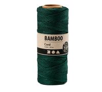 Bambuskordel, 65 m - grün