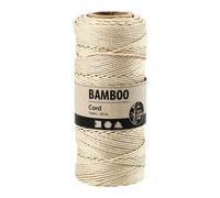 Bambuskordel natur 1 mm 65 m