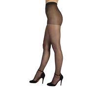 BANANALU matte Strumpfhose Damen 20 Den Multifibra Höschenteil mit leichter Stützkraft Matt 20 Grafite L