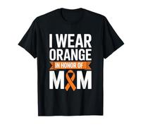 Band mit Aufschrift I Wear Orange In Honor of Mom T-Shirt