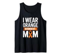 Band mit Aufschrift I Wear Orange In Honor of Mom Tank Top