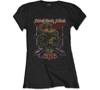 Black Sabbath - T-Shirt # L Black Femmina # Bloody Sabbath 666