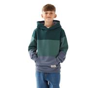 Band of Rascals 3C Block Hooded racing-green-dove-blue 152