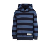 Band of Rascals Kinder Kapuzenpullover Striped aus Bio-Baumwolle, Navy - Shadow Blue, Gr. 140