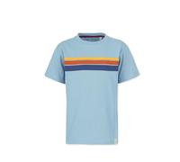 Band of Rascals Kinder Kurzarm T-Shirt 70th Stripes aus Bio-Baumwolle, Arctic-Blue, Gr. 122/128