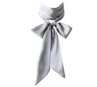 Band Seidenschal elegantes handgebundenes Hals Haar Frauen Dinner Party Haarband Haar Dekore Seiden Haargummis