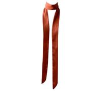 Band Seidenschal elegantes handgebundenes Hals Haar Frauen Dinner Party Haarband Haar Dekore Seiden Haargummis
