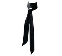Band Seidenschal elegantes handgebundenes Hals Haar Frauen Dinner Party Haarband Haar Dekore Seiden Haargummis