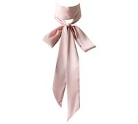 Band Seidenschal elegantes handgebundenes Hals Haar Frauen Dinner Party Haarband Haar Dekore Seiden Haargummis
