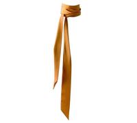 Band Seidenschal elegantes handgebundenes Hals Haar Frauen Dinner Party Haarband Haar Dekore Seiden Haargummis
