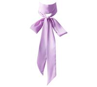 Band Seidenschal elegantes handgebundenes Hals Haar Frauen Dinner Party Haarband Haar Dekore Seiden Haargummis