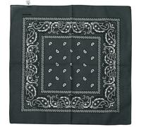 Bandana 100% Baumwolle! dunkelgrau