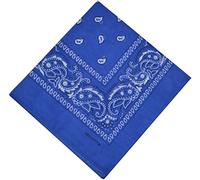Bandana Halstuch Biker 1er 3er 6er 12er Pack Nikki Tuch Schal Paisley Kopftuch 100% Baumwolle 25 Farben