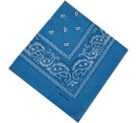 Bandana Halstuch Biker 1er 3er 6er 12er Pack Nikki Tuch Schal Paisley Kopftuch 100% Baumwolle 25 Farben