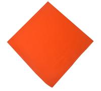 Bandana Halstuch Biker Nikki Tuch Schal Kopftuch Baumwolle Mundschutz Piratentuch (Orange-Uni)
