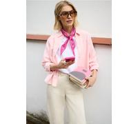 Halstuch STREET ONE STUDIO, Damen, Gr. onesize, simply pink, Web, 100% Baumwolle, gemustert, Modetücher, in Web-Optik (19724201-0) simply pink