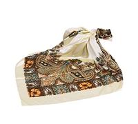 Bandana Kopftuch Damen Vintage Quadratischer Schals Kopf Hals Schal Halstuch Tuch Bandana Halstuch Schal