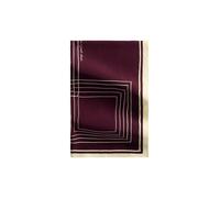 Bandana MARC O'POLO DENIM "aus bedruckter Viskose", Damen, lila (dunkelrot), Obermaterial: 100% Viskose, bedruckt, Modetücher (93217550-0) dunkelrot