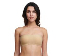 Bandeau-BH CHANTELLE "SOFTSTRETCH", Damen, Gr. XS/S, N-Gr, beige, Obermaterial: 80% Polyamid, 20% Elasthan, BHs Bandeau-BH, mit nicht herausnehmbaren Pads (33443641-XS) beige