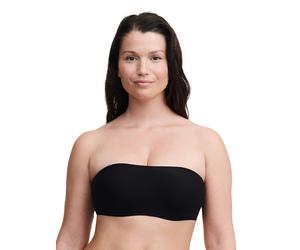 Bandeau-BH CHANTELLE "SOFTSTRETCH", Damen, Gr. XS/S, N-Gr, schwarz, Obermaterial: 87% Polyamid, 13% Elasthan, BHs Bandeau-BH, mit nicht herausnehmbaren Pads (36000006-XS) schwarz