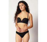 Bandeau-BH SKINY "Advantage Micro", Damen, Gr. 70, Cup A, schwarz, Microtouch, Obermaterial: 90% Polyamid, 10% Elasthan, BHs Bandeau-BH, mit abnehmbaren Trägern (15359239-70) schwarz