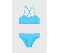 Bandeau-Bikini O'NEILL "ESSENTIALS BRALETTE BIKINI SET", Mädchen, Gr. 152 (146), N-Gr, daydreaming, Obermaterial: 92% Polyester, 8% Elasthan, Bikini-Sets, feste Träger, herausnehmbare Pads ab Größe 14