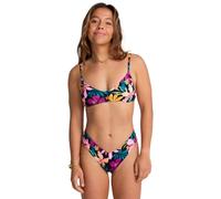 Bandeau-Bikini-Top BILLABONG "Sol Searcher", Damen, Gr. S, Cup B, night tropical, 78% Nylon, 22% Elasthan, Bikini-Oberteile (76390531-S) night tropical