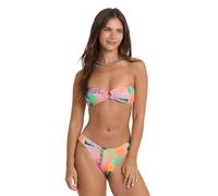 Bandeau-Bikini-Top BILLABONG "Sunscape Rio Bandeau", Damen, Gr. L, bunt (deep lagoon), Obermaterial: 95% Nylon (Polyamid), 5% Elasthan., Bikini-Oberteile (91691644-L) deep lagoon
