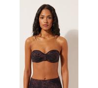 Bandeau Bikini Top Dark Animalier Braun 2