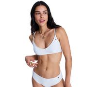 Bandeau-Bikini-Top ROXY "Roxy Island", Damen, Gr. M, Cup B, coconut milk, Obermaterial: 87% Nylon, 13% Elasthan;, Bikini-Oberteile (37293122-M) coconut milk
