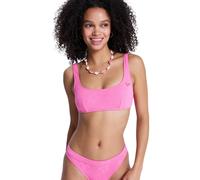 Bandeau-Bikini-Top ROXY "Roxy Paradise Bralette", Damen, Gr. L, Cup B, sangria sunset, Obermaterial: 86% Microfaser, 14% Elasthan;, Bikini-Oberteile (18820234-L) sangria sunset