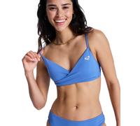 Bandeau-Bikini-Top ROXY "Solid Essentials", Damen, Gr. M, Cup B, dutch blau, Obermaterial: 85% Microfaser, 15% Elasthan;, Bikini-Oberteile (26414018-M) dutch blau